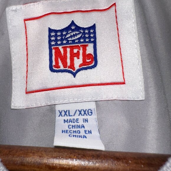 Vintage Y2K New England Patriots G-III Pullover Jacket XXL NFL Windbreaker - Picture 3 of 10